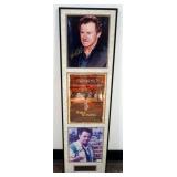 1099	HARVEY KEITEL FRAMED & MATTED PHOTOS & LOBBY CARD W/ATTRIBUTED SIGNATURE, APPROXIMATELY 10 IN X
