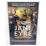 1123	JANE EYRE FRAMED POSTER W/ATTRIBUTED SIGNATURES, APPROXIMATELY 14 IN X 23 IN OVERALL