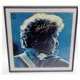 1128	BOB DYLAN FRAMED & MATTED ALBUM W/ATTRIBUTED SIGNATURE *GREATEST HITS VOL II* APPROXIMATELY 15 