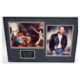 1138	THE WHO, JOHN ENTWISTLE, ROGER DALTRY, PETE TOWNSEND FRAMED & MATTED PHOTOS W/ATTRIBUTED SIGNAT