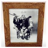 1158	REX HARRISON FRAMED MOVIE STILL W/ATTRIBUTED SIGNATURE *DR DOOLITTLE* APPROXIMATELY 11 IN X 13 