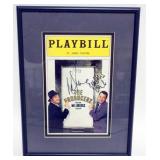 1161	MATTHEW BRODERICK, NATHAN LANE FRAMED & MATTED PLAYBILL *THE PRODUCERS* W/ATTRIBUTED SIGNATURES