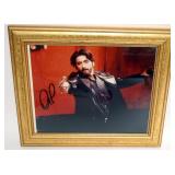 1165	AL PACINO FRAMED PHOTO W/ATTRIBUTED SIGNATURE, APPROXIMATELY 12 IN X 11 IN OVERALL