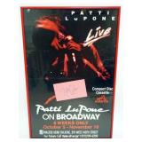 1171	PATTI LUPONE FRAMED BROADWAY POSTER W/ATTRIBUTED SIGNATURE, APPROXIMATELY 14 IN X 22 IN OVERALL