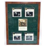 1176	ARTURO TOSCANINI FRAMED CDS & IMAGE W/ATTRIBUTED SIGNATURE, APPROXIMATELY 19 IN X 25 IN OVERALL