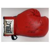 1187	EVERLAST BOXING GLOVE WITH SIGNATURE ATTRIBUTED TO LEON SPINKS