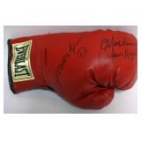 1195	EVERLAST BOXING GLOVE WITH MULTIPLE SIGNATURES ATTRIBUTED TO MARVIN HAGLER AND OTHERS