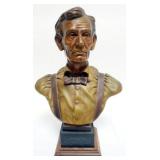 1004	ABRAHAM LINCOLN *AMERICAS PRAIRIE LAWYER" BY JAMES NACE, APPROXIMATELY 17 IN H, CHALK, SLATE AN