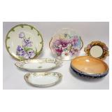 1048	GROUP OF ASSORTED CHINA INCLUDING HAND PAINTED LIOMGES AND NORITAKE