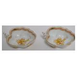 1066	HEREND *CHINESE BOUQUET* NUT DISHES, EACH APPROXIMATELY 4 1/2 IN X 3 1/2 IN X 2 IN H