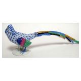 1067	HEREND PHEASANT FIGURE, APPROXIMATELY 9 IN X 3 IN X 3 1/2 IN H
