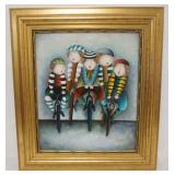 1081	JOYCE ROYBAL OIL PAINTING ON CANVAS