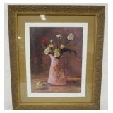 1083	RENEE BERGER FRAMED STILL LIFE PRINT, SIGNED AND NUMBERED 1/50 ON MAT