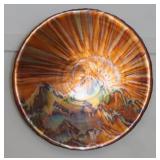 1126	GLENN COWEN COPPER DISC SCULPTURE, APPROXIMATELY 30 IN
