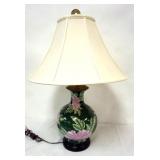 1134	STIFFEL FLORAL URN LAMP, APPROXIMATELY 29 IN H