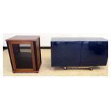 1193	2 A V CABINETS, LARGEST APPROXIMATELY 52 IN X 17 IN X 25 IN H
