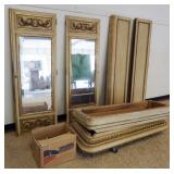 1194	ANTIQUE FRENCH PROVINCIAL WARDROBE FOR PARTS OR RESTORATION