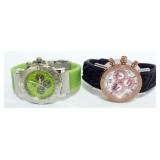 1023	CROTON AND INVICTA CHRONOGRAPH WRIST WATCHES