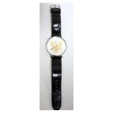 1044	CROTON TWO TONE SILVER DOLLAR WRIST WATCH, MARKED 102 FINE SILVER