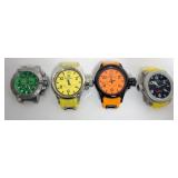 1057	INVICTA WRIST WATCHES, NO BANDS
