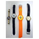 1061	4 ASSORTED WRIST WATCHES