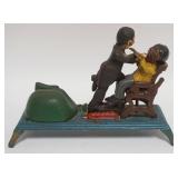 1091	BOOK OF KNOWLEDGE *DENTIST* MECHANICAL BANK, APPROXIMATELY 9 1/2 IN X 4 IN X 7 IN H