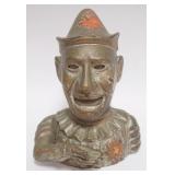 1101	CAST IRON *HUMPTY DUMPTY* MECHANICAL BANK, APPROXIMATELY 8 1/2 IN H