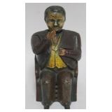1103	CAST IRON *TAMMANY BANK* APPROXIMATELY 6 IN H
