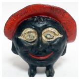1111	CAST IRON STILL BANK, APPROXIMATELY 4 1/2 IN H
