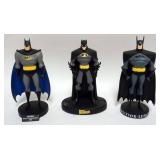 1147	BATMAN FIGURES, LIMITED EDS & NUMBERED, TALLEST APPROXIMATELY 10 IN H