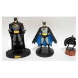 1150	BATMAN FIGURES, 2 LIMITED ED, TALLEST APPROXIMATELY 9 1/2 IN H