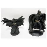 1151	BATMAN FIGURES, 2 LIMITED ED, TALLEST APPROXIMATELY 14 IN H