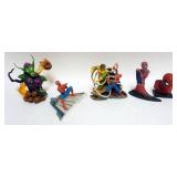 1156	SPIDERMAN FIGURES WITH 3 LIMITED ED, TALLEST APPROXIMATELY 8 IN H