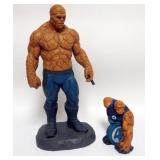 1160	MARVEL FANTASTIC FOUR *THE THING* STATUES, LIMITED ED, TALLEST APPROXIMATELY 20 IN H