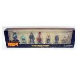 1177	HELLBOY SEVEN PIECE SET, APPROXIMATELY 3 IN X 21 IN X 6 ON H