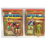 1193	D.C. COMICS SUPER HEROES TOY BIZ, 1989 ROBIN AND THE RIDDLER