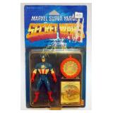 1197	MARVEL SUPER HEROES SECRET WARS, MATTEL 1984 CAPTAIN AMERICA AND HIS SECRET SHIELD