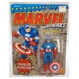 1202	MARVEL SUPER HEROES TOY BIZ 1990 CAPTAIN AMERICA
