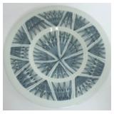 1015	DELFT *SANDELFO* PLATE, HERMAN SANDERS, 1957-77, APPROXIMATEL 10 1/4 IN