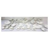 1028	HALL SPRINGTIME DINNERWARE