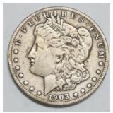1036	1903 MORGAN SILVER DOLLAR S MINT