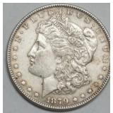 1041	1879 MORGAN SILVER DOLLAR