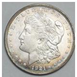 1043	1921 MORGAN SILVER DOLLAR