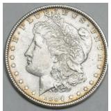 1044	1884 MORGAN SILVER DOLLAR