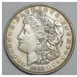 1046	1921 MORGAN SILVER DOLLAR