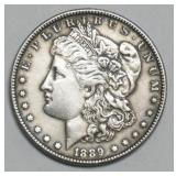 1050	1889 MORGAN SILVER DOLLAR