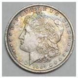 1051	1884 MORGAN SILVER DOLLAR O MINT MARK