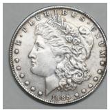 1060	1885 MORGAN SILVER DOLLAR CC CARSON CITY MINT MARK