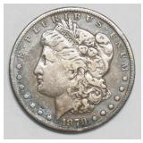 1062	1879 MORGAN SILVER DOLLAR S MINT MARK