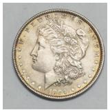 1065	1884 MORGAN SILVER DOLLAR